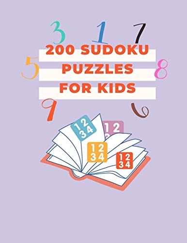 200 Sodoku Pezzles For Kids: 200easy Sudoku Puzzles For Kids 6*6 With Sollutions 84 Pages
