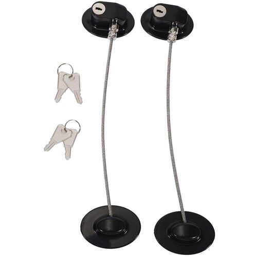 Promotion! Serrure De Porte De Réfrigérateur Adhésive Forte, 2 Pièces, Verrouillage De Porte De Congélateur Pour Fichiers Et Tiroirs, Sécurité D'armoire Pour Enfants Avec Ke