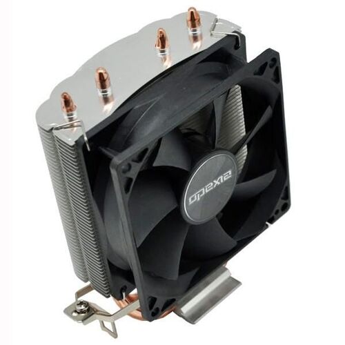 Ventilateur pour processeur ultra silencieux compatible AMD AM2/AM3 & Intel 775/1155/1156, 2 heatpipes  EX921 Opexia