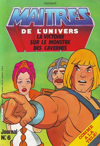 Maitres De L'univers 6 La Victoire Sur Les Montres Des Cavernes.