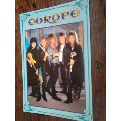Carte Postale Groupe Europe