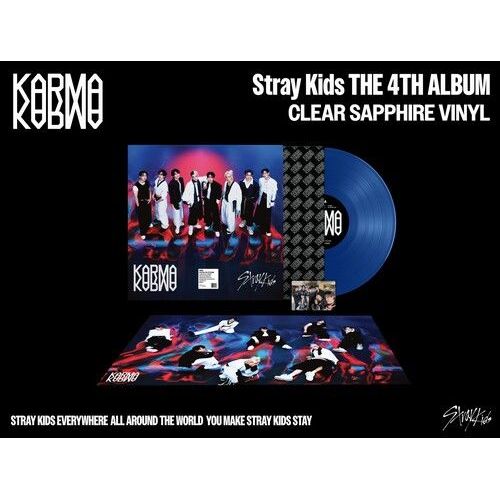 Stray Kids - Karma [Vinyl Lp] Clear Vinyl, Gatefold Lp Jacket, Photos, Poster