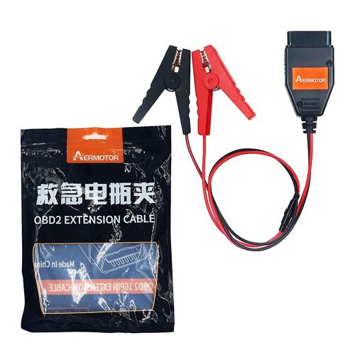 Car Battery Tool Obd2 Memory-Saver Auto Emergency-Power Supply Connector Cable