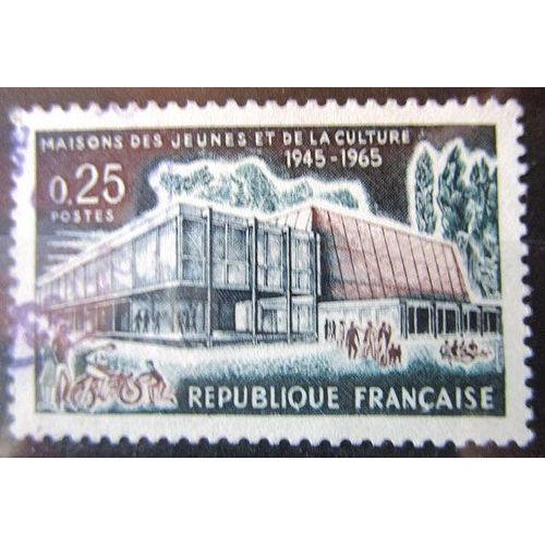 1965. F1448: Maisons Des Jeunes Et De La Culture (Mjc).