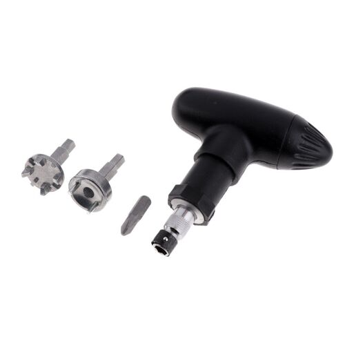 Kit De Démontage De Chaussures De Golf Professionnel, Clé De Retrait De Crampons, Outil D'extraction De Remplacement Avec 3 Adaptateurs