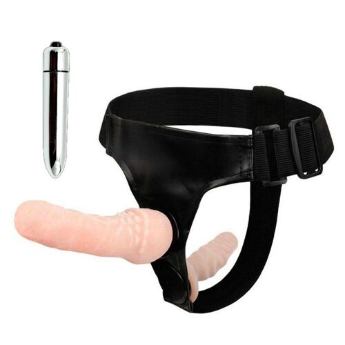 Harnais Ultra Élastique À Double Sangle, Gode, Pantalon À Bretelles Réaliste, Mini Vibrateur, Jouets Sexuels Pour Couples Lesbiennes, Boutique De Sexe Pour Femmes