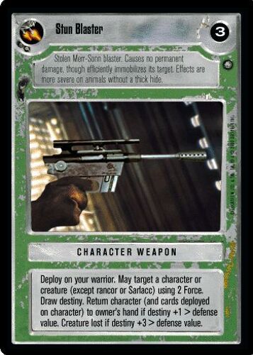 Stun Blaster - Star Wars Ccg