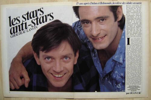 Paris Match N°1870, Coupure De Presse - Bernard Giraudeau, Gérard Lanvin 