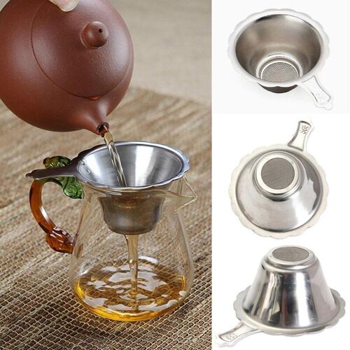 Infuseur À Thé En Maille, Filtre À Thé Réutilisable, Théière En Acier Inoxydable, Filtre À Épices, Accessoires De Cuisine