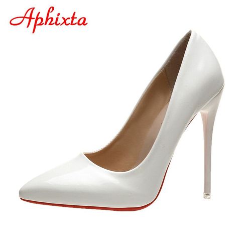 Chaussures Aphfête Taescarpins Talons Aiguilles Super Hauts De 12cm Pour Femmeschaussures Pointues Parkercuir Verni Fleuritalon Fin De Bureauprintemps