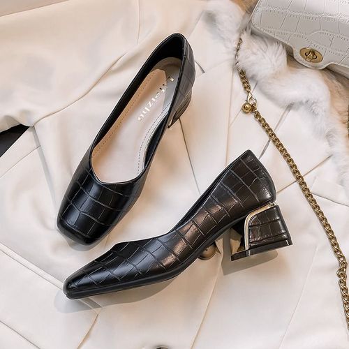 Chaussures Escarpins Classiques Bout Carré Talonspais Pour Femmeschaussures De Travail Sexy Talons Hauts Pour Dameschaussures De Mariagead1860styliste