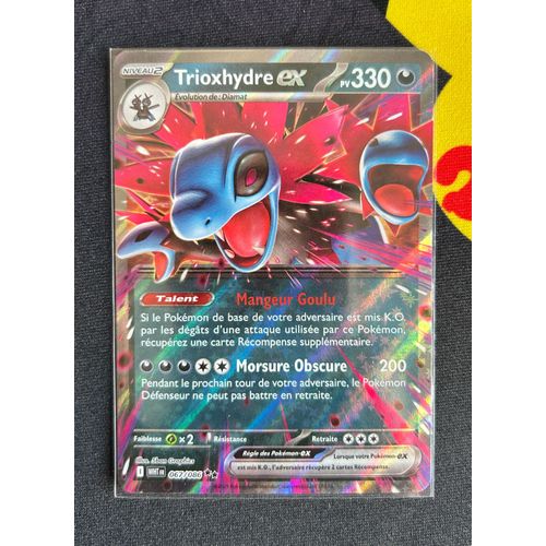 Carte Pokemon - Trioxhydre Ex - 067/086 - Ev10.5 Flamme Blanche