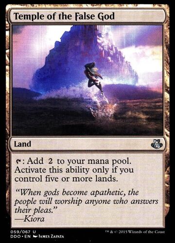 Temple Of The False God - Elspeth Vs Kiora Vo - U