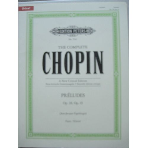 Chopin Préludes Op.28,Op. 45 Urtext
