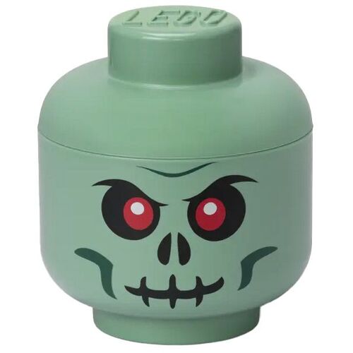 Rangements LEGO - Petite tête de rangement - Squelette Vert - 5007888