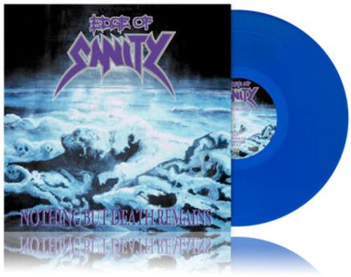 Edge Of Sanity - Nothing But Death Remains - Transparent Blue Vinyl [Vinyl Lp] Blue, Clear Vinyl, Ltd Ed, Reissue, Germany - Import