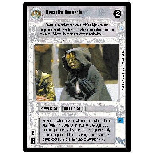 Dresselian Commando - Endor - Star Wars Ccg