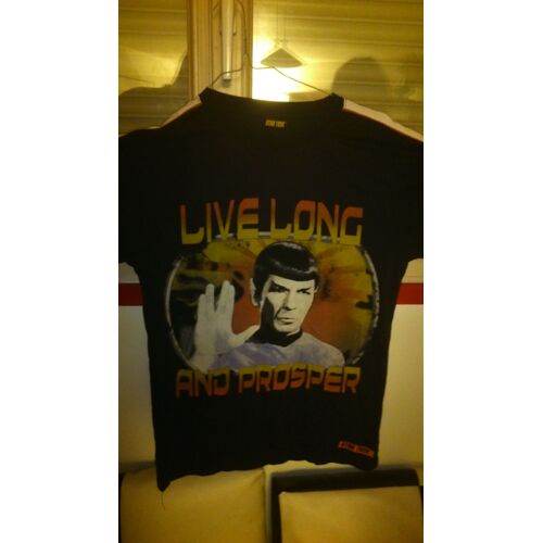 T-Shirt Spock - Live Long And Prosper