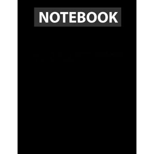 After Dark's Play It Twice Notebook - College Ruled 8.5 X 11