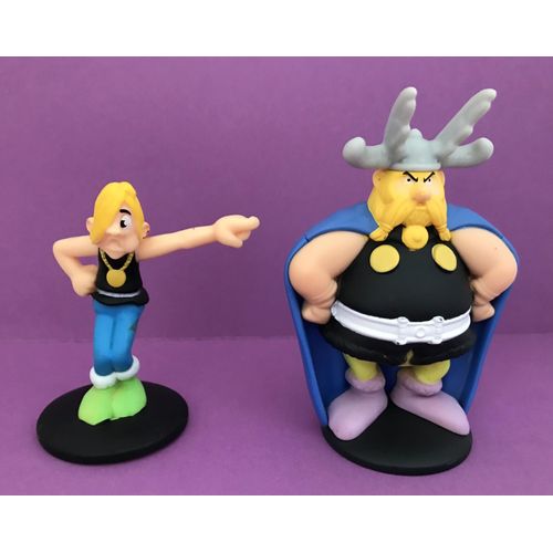 Figurines 25 Goudurix Et Olaf Grossebaf - Série Astérix Et Obélix (Mac Donalds 2019)