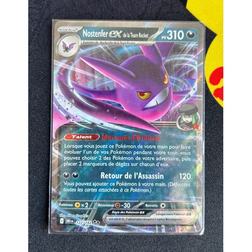 Carte Pokemon - Nostenfer Ex De La Team Rocket - 122/182 - Ev10 Rivalités Destinées