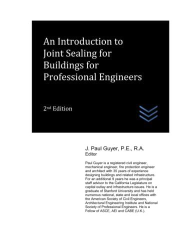 An Introduction To Joint Sealing For Buildings For Professional Engineers