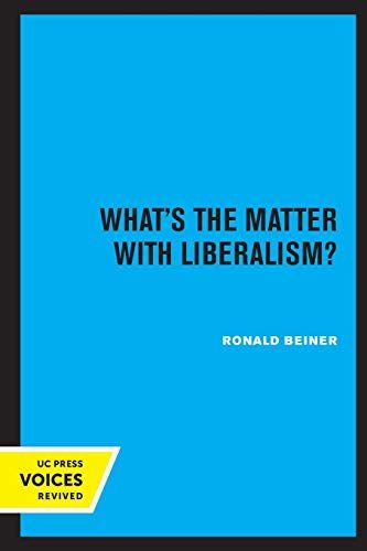 What's The Matter With Liberalism?