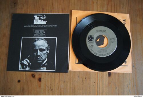 Nino Rota The Godfather Le Parrain Rare Sp Japonais Du Film 1972 Marlon Brando