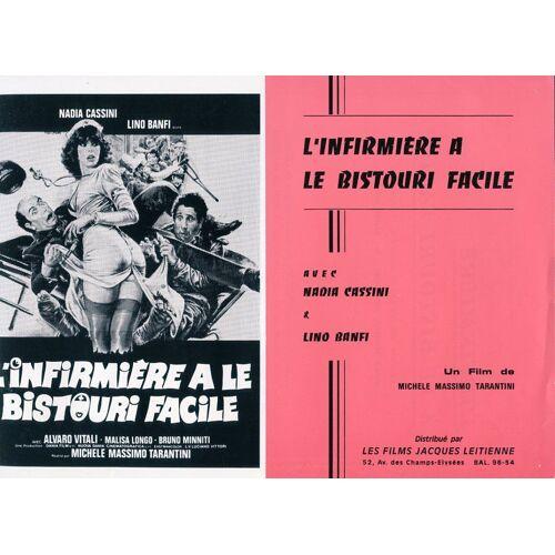 L'infirmière A Le Bistouri Facile, Synopsis, Michele Massimo Tarantini, Nadia Cassini, Lino Banfi
