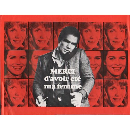 Merci D'avoir Été Ma Femme, Synopsis Dépliant, De Alan J. Pakula, Avec Burt Reynolds, Jill Clayburgh