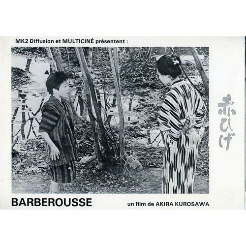 Barberousse, Synopsis Dépliant, Akira Kurosawa, Avec Toshirô Mifune, Yûzô Kayama, Tsutomu Yamazaki