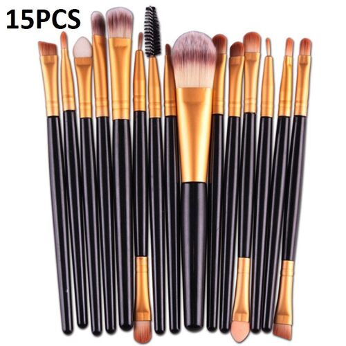 Ensemble De Pinceaux De Maquillage Professionnels, Outils De Toilette De Marque, 15/20 Pièces 