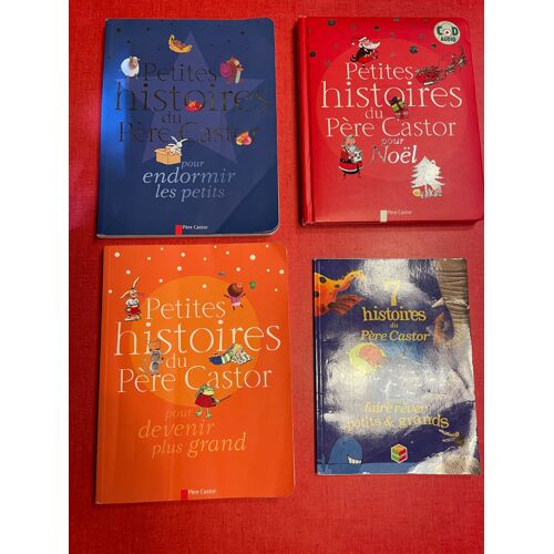 Lot « Livres Petites Histoires Du Père Castor »