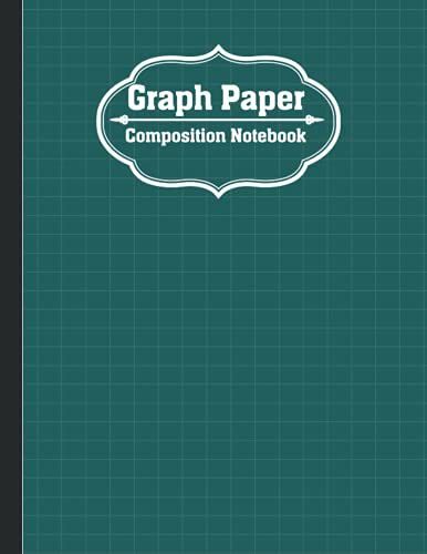 Graph Paper Composition Notebook: Graph Quad Ruled 5 Squares Per Inch Composition Book