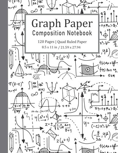 Graph Paper Composition Notebook: Grid Paper Composition Notebook For Math And Science Students | 120 Quad Ruled 5x5 Pages 8.5 X 11 Inches (Graph Paper Notebook Volume: 9)