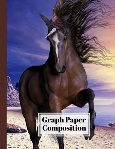 Graph Paper Composition Notebook: Grid Paper Notebook, Quad Ruled With Unicorn Cover Design | 100 Sheets, Size 8.5" X 11" By Theresia Schulz