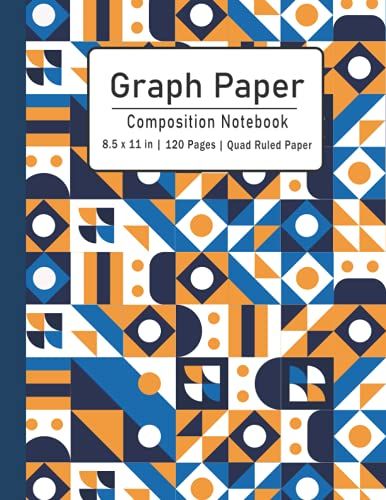 Graph Paper Composition Notebook: Graph Paper Notebook For Math And Science Students | 120 Quad Ruled 5x5 Pages | Size 8.5 X 11 Inches (Grid Paper Composition Notebook Volume: 2)