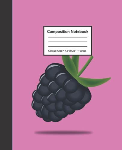 Composition Notebook College Ruled: Composition Notebook With 100 College Ruled Pages, Cute Foodie