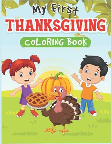 My First Thanksgiving Coloring Book