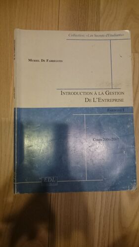Introduction À La Gestion De L'entreprise