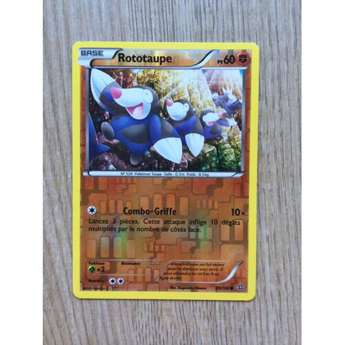 Pokemon Primo Choc Reverse Rototaupe 89/160