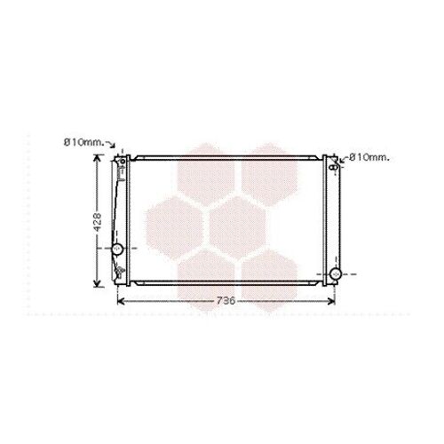 Radiateur Moteur Pour Toyota Rav 4 Version : 2.0 De  À