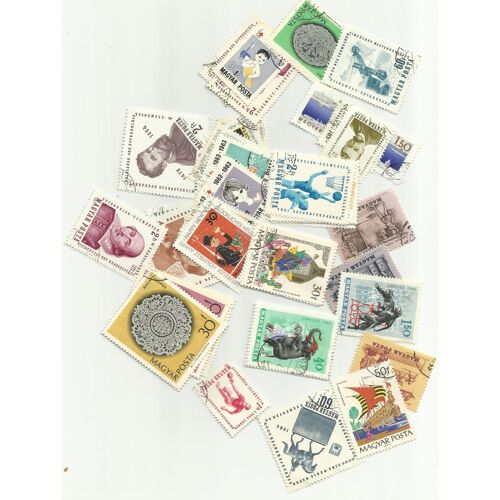 Lot Timbres Oblitérés Hongrie 