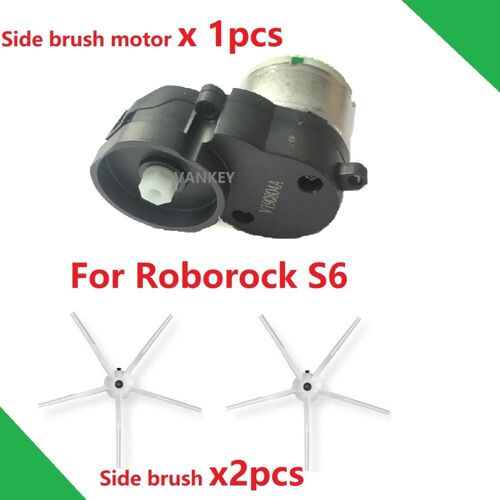 Ensemble de moteur de boîte de vitesses à brosse latérale pour aspirateur Robot XIAOMI Roborock S60 S61 S65, pièces de rechange blanches May06105382