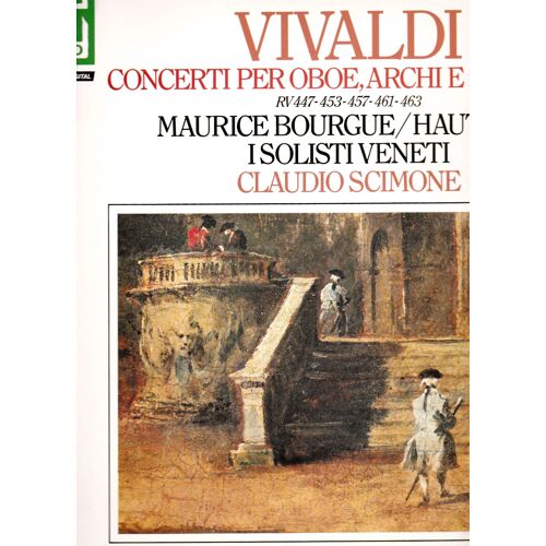 Concertos Pour Hautbois, Cordes Et Clavecin  C Major Rv 447, F Major Rv 461 Rv 457, D Major Rv 453, A Minor  Rv 463 