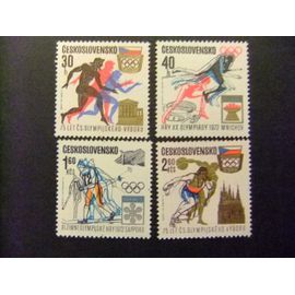 Tchécoslovaquie- 1971 -Yvert & Tellier Nº 1889 /92 ** Mnh