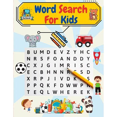 Word Search For Kids: For Smart Kids 8-10 | Word Search Puzzles (Search And Find) | Activity Book For Kids