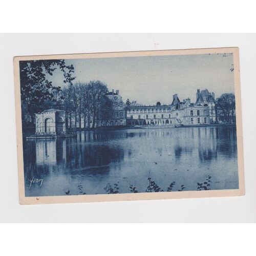 Carte Postale Fontainebleau Publicité Verso