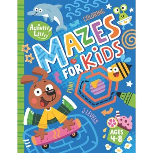 Mazes For Kids Ages 4-8