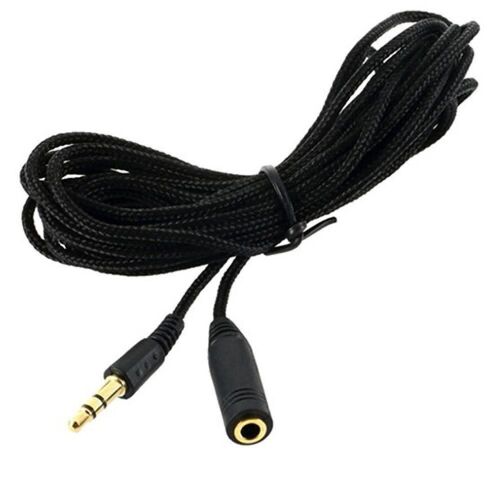 Câble extension Audio stéréo universel multifonctionnel, 5M, 16 pieds, 3.5mm, femelle à mâle F/M, accessoires pour casque